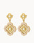Timeless Pearl Pink Bizzilla Dangling Earrings
