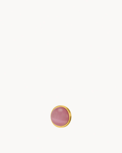 Admiration Pink Cat Eye Dainty Twist Stone