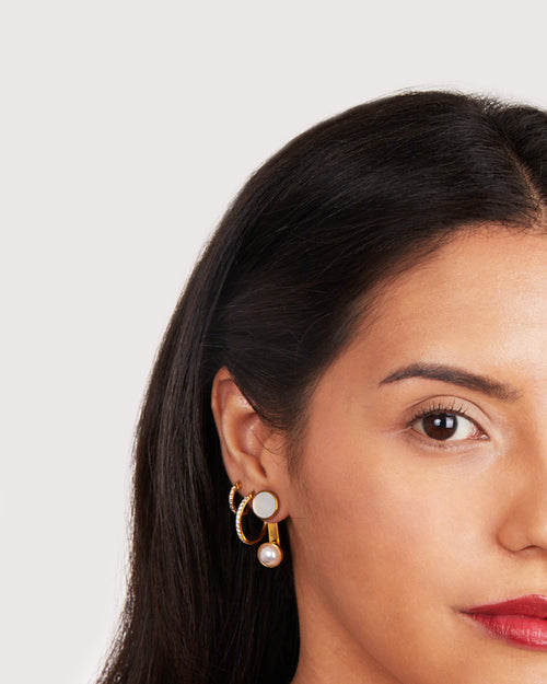 Timeless Pearl Earring Pendant