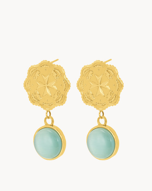 Positivity Two Mils Munita Dangling Earrings