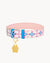 Pink Kavallieri Pet Engravable Paw Set, Gold