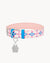 Pink Kavallieri Pet Engravable Paw Set, Silver