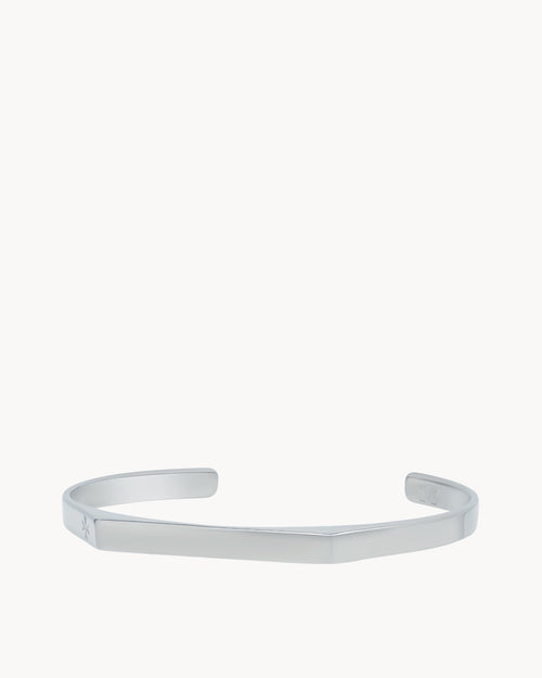 Kavallier Silver Engravable Bangle