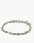 Thick Rope Silver Bracelet