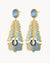 Affection Swan Feather  Statement  Earrings