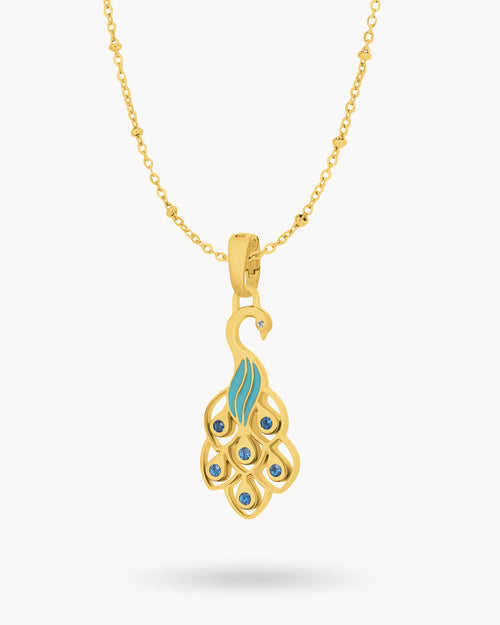 Peacock Necklace Set