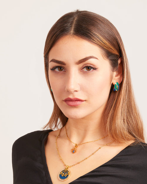 Perseverance Feather Pendant