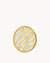 Protection Wave Twist Coin, Gold
