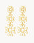 White Kavallieri Dangling Earrings
