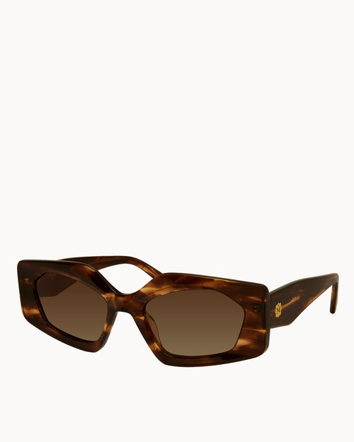 Nova Caramel Brown Sunglasses