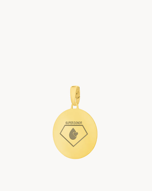 Super Donor Engravable Pendant
