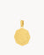 Twenty Five Cents Munita Engravable Pendant, Gold
