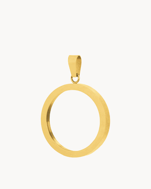 Twist Pendant, Gold