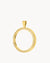 Twist Pendant Zirconia