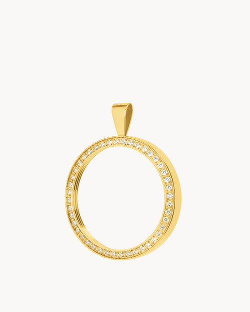 Twist Pendant Zirconia