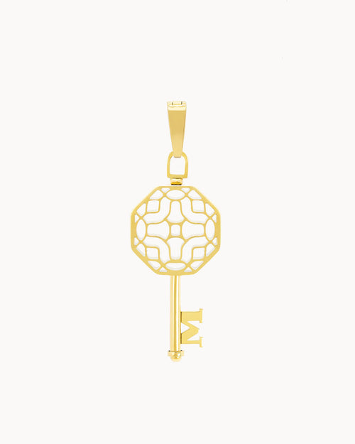 Kanċell Muftieħ Pendant, Gold