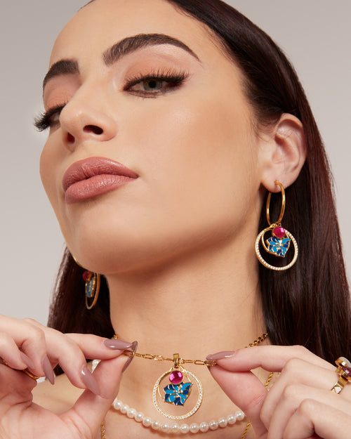 July Birth Flower, Larkspur