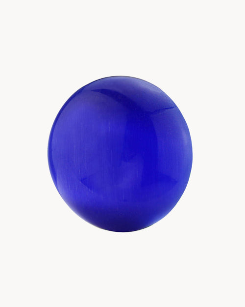 Perseverance Blue Cateye Twist Stone