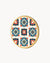 Geometric Maduma Twist Coin, Gold
