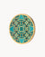 Maltese Cross Maduma Twist Coin Gold, Green