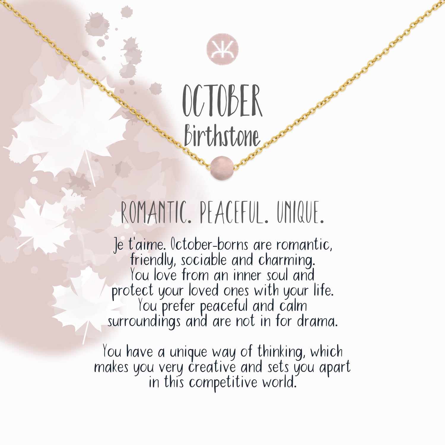October Necklace