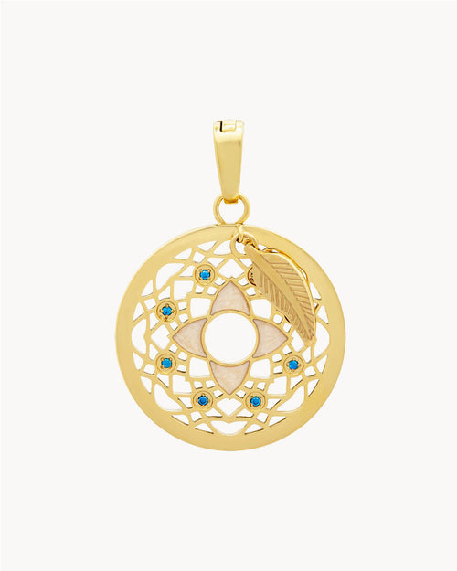 Dreamcatcher Pendant, Gold