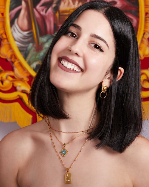 Festa Fjura Maduma Pendant, Gold