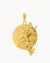 Athena Pendant, Gold
