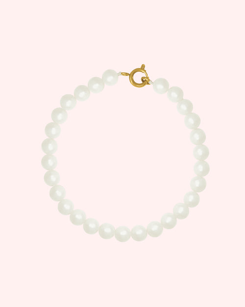 Confirmation Timeless Pearl Bracelet, Gold