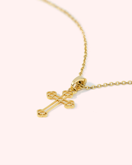 Confirmation Salib Set, Gold