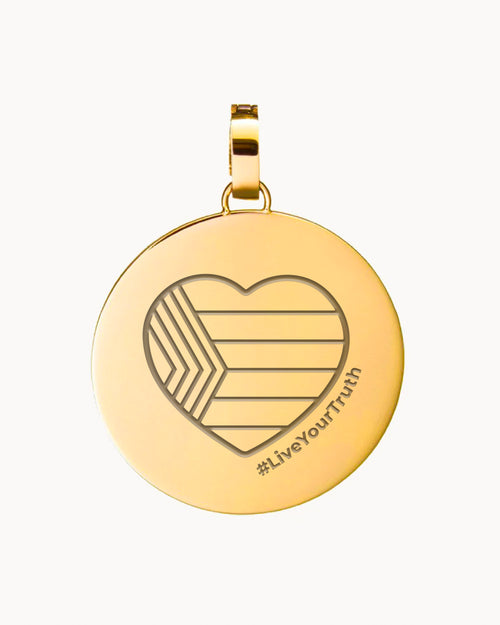 True Colours Pendant, Gold