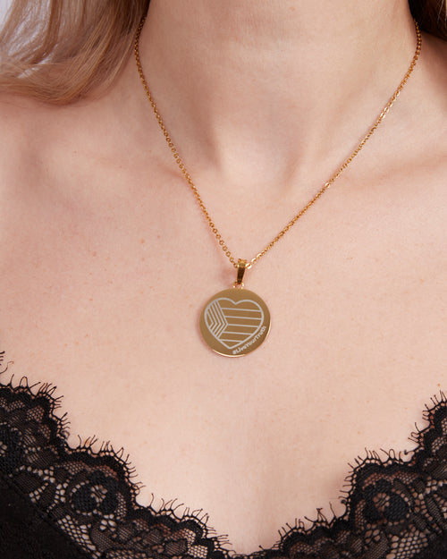 True Colours Pendant, Gold