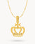 The Crown Necklace Set, Gold