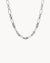 Double Link Chain, Silver