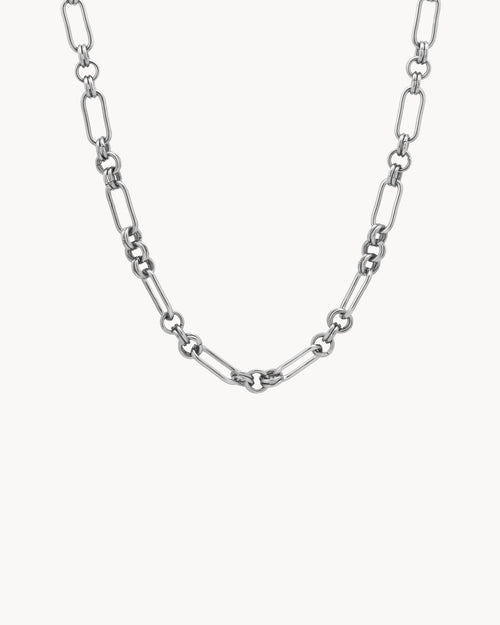 Double Link Chain, Silver