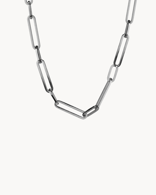 Short Link Chain, Silver