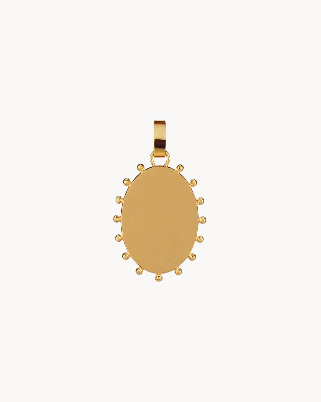 Domna Munita Engravable Pendant, Gold