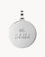 Mother's Day Medium Disc Pendant, Silver