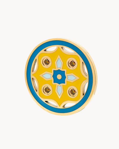 Palazzo Maduma Twist Coin, Gold