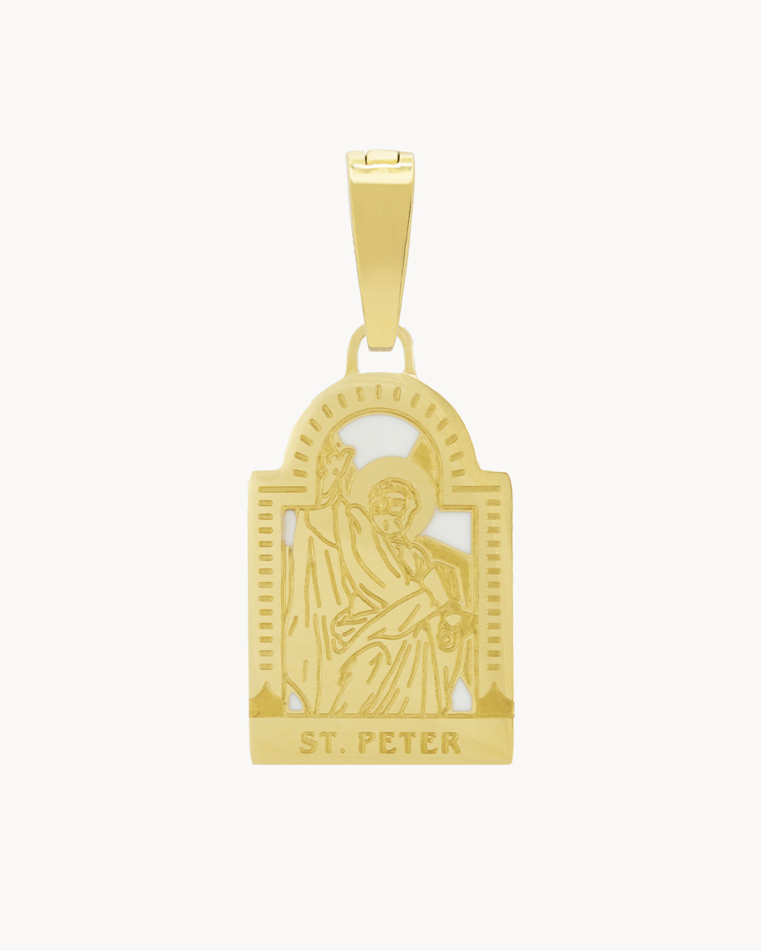 St. Peter Pendant, Gold