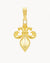 Fleur-de-Lis Pendant, Gold
