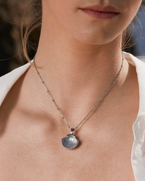 Lucky Vibes Necklace Set, Silver
