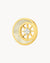 Moon and Star Twist Coin, Gold