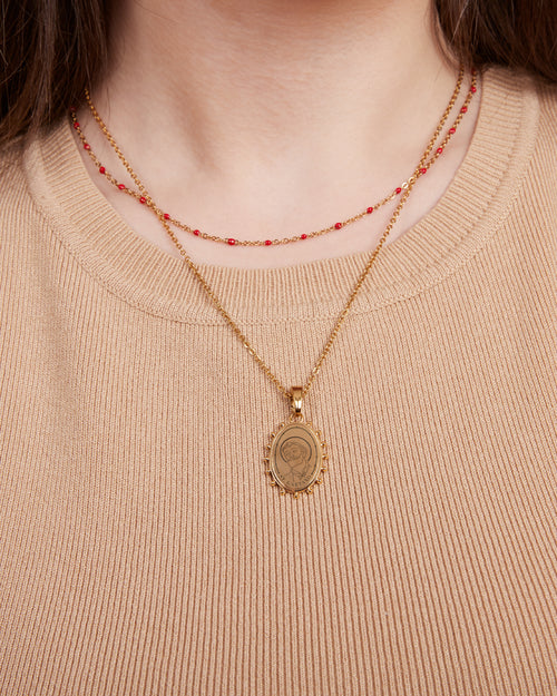 St Gaetano Pendant, Gold