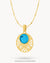 September Bizzilla Signature Birthstone Necklace Set, Gold