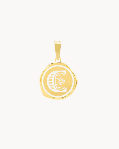 C Siġill Initial Pendant