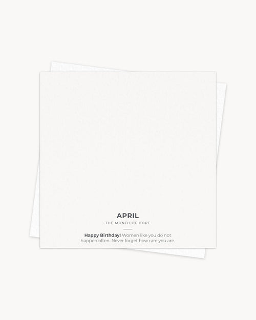 April Birthday Gift Card