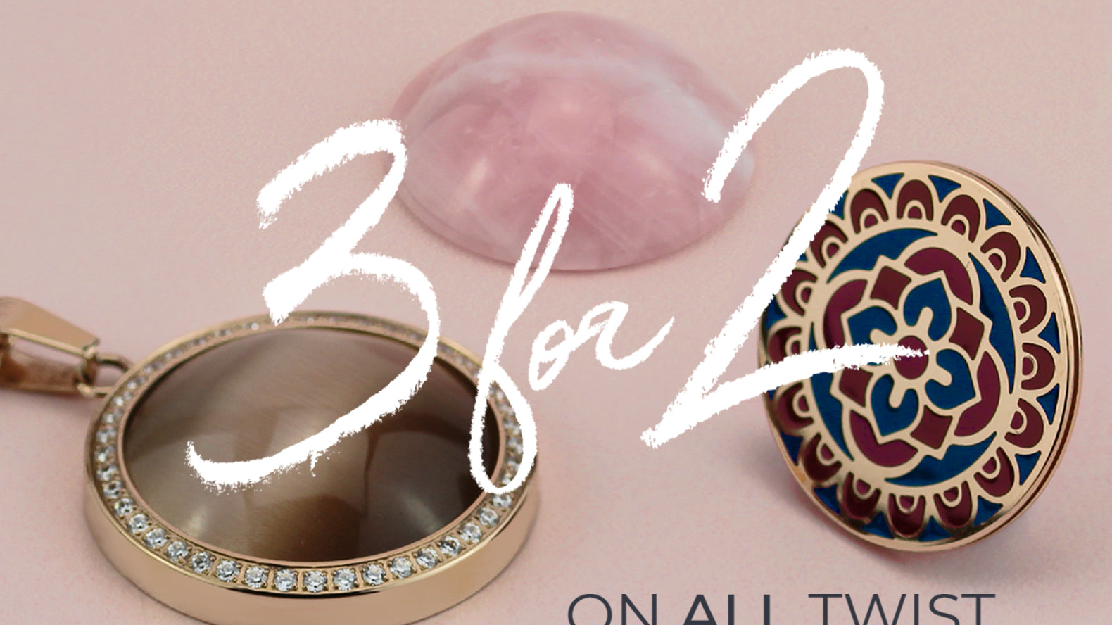 MOTHER'S DAY SPECIAL - 3 FOR 2 ON ALL TWIST STONES & COINS