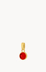 January Birthstone Passion Dainty Signature Pendant, Gold