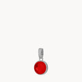 January Birthstone Passion Signature Pendant, Silver
